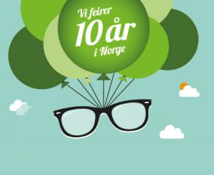 Vi feirer 10 år i Norge! Vi feirer 10 år i Norge!